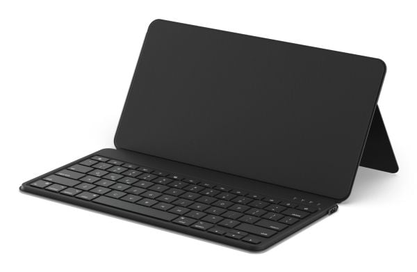 Satechi OntheGo - Näppäimistö - jalustalla - langaton - Bluetooth 5.1 - QWERTY - Amk. englanti - näppäinkytkin: sakset kalibraattorit - musta näppä...