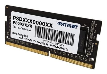 Patriot Signature Series - DDR4 - modul - 8 GB - SO DIMM 260-pin - 2400 MT/s / PC4-19200 - CL17 - 1.2 V - ikke-bufret - ikke-ECC