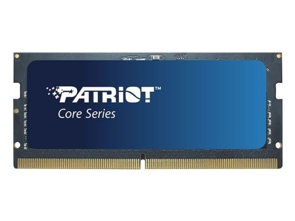 Patriot Core Series - DDR5 - modul - 48 GB - SO DIMM 262-pin - 5600 MT/s / PC5-44800 - CL46 - 1.1 V - ikke-bufret - on-die ECC - blå