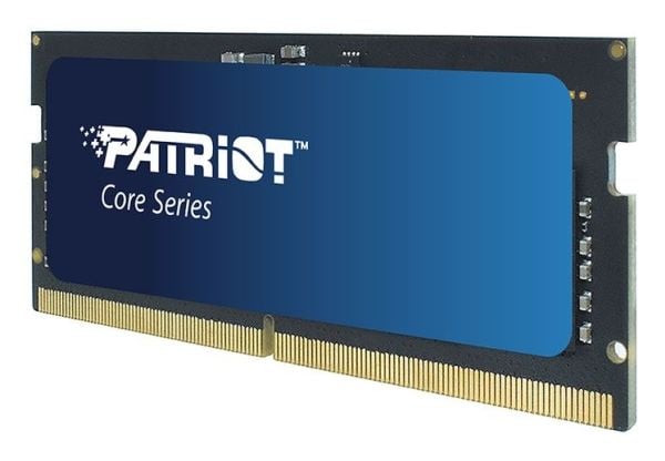 Patriot Core Series - DDR5 - modul - 48 GB - SO DIMM 262-pin - 5600 MT/s / PC5-44800 - CL46 - 1.1 V - ikke-bufret - on-die ECC - blå