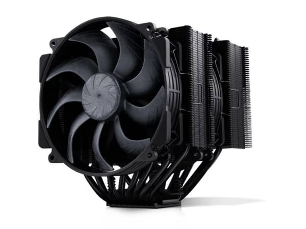 Noctua chromax.black NH-D15 - Prosessorkjøler - (for: AM4, AM5, LGA1700, LGA1851, LGA1954, LGA1200, LGA1150, LGA1151, LGA1155) - nickel plated copp...