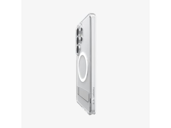 Spigen Ultra Hybrid S MagSafe-deksel til Samsung Galaxy S26 Ultra - gjennomsiktig/hvit
