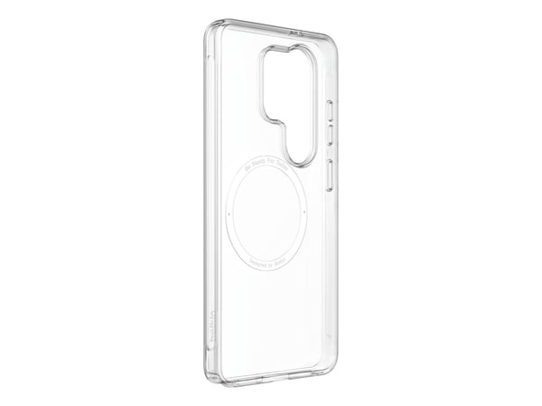 Belkin SheerForce Clear Series - bakdeksel til mobiltelefon - magnetisk - klar - for Samsung Galaxy S26 Ultra