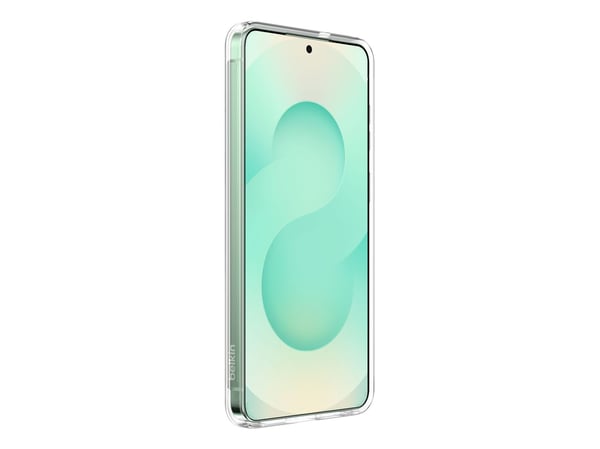 Belkin SheerForce Clear Series - bakdeksel til mobiltelefon - magnetisk - klar - for Samsung Galaxy S26