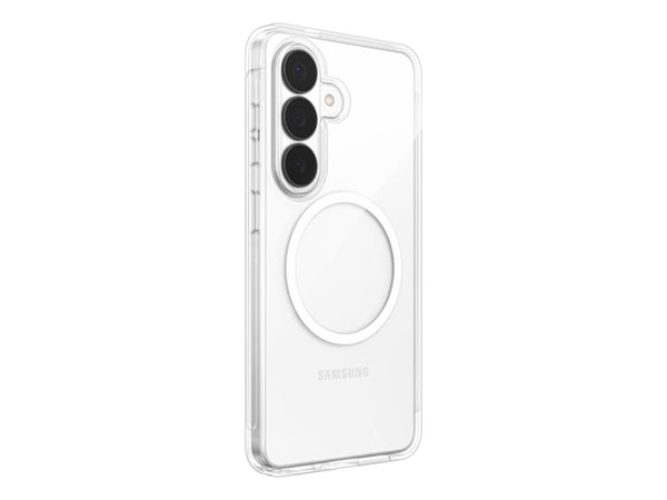 Belkin SheerForce Clear Series - bakdeksel til mobiltelefon - magnetisk - klar - for Samsung Galaxy S26