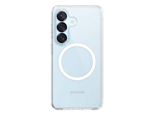 Belkin SheerForce Clear Series - bakdeksel til mobiltelefon - magnetisk - klar - for Samsung Galaxy S26