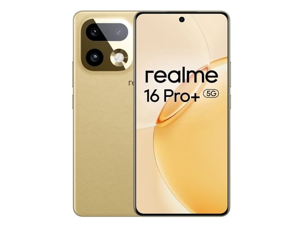 realme 16 Pro+ 5G - 256GB/8GB - Master Gold