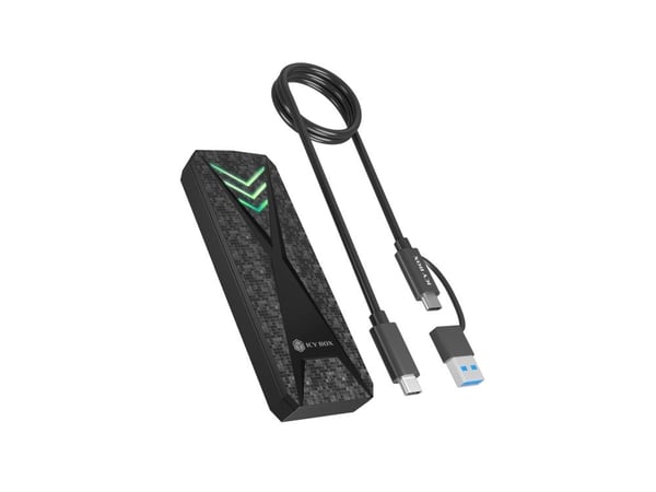 Geh. IcyBox Spade Case 1805 NVMe M.2 USB 3.2 Gen 2 Type-C (IB-1805ML-CU31)