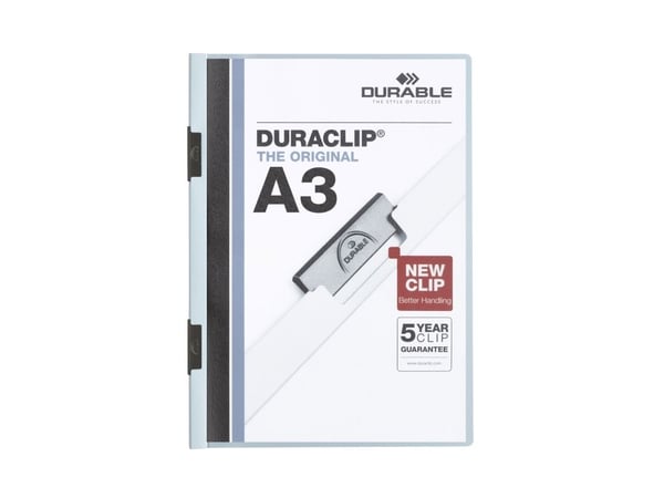 Durable DURACLIP, Sininen, 60 arkkia, A3, 1 kpl