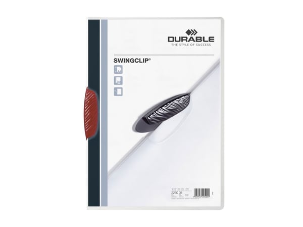 Durable D226003, Rød, A4