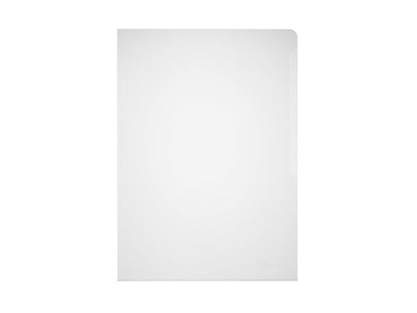 DURABLE Standard - L-formet mappe - for dokumenter - for A4 (210 x 297 mm) - gjennomsiktig (en pakke 10)