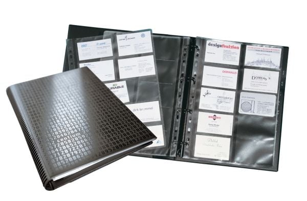 Durable 2409-01, A4, Förvaring, Polypropylen (PP), Svart, 20 ark, 315 mm