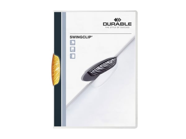 Durable Swingclip, Oranssi, 30 arkkia, A4