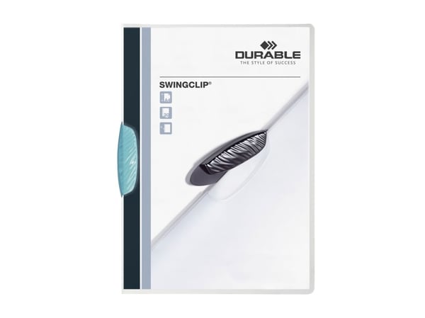 Durable 226014, Blå, Gjennomsiktig, 30 ark, A4, 1 stykker