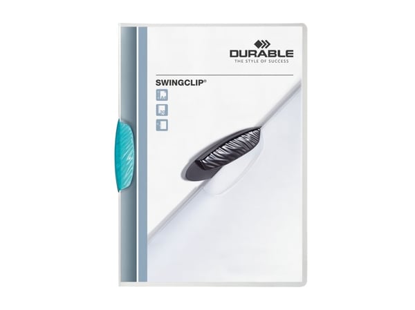Durable 226014, Blå, Gjennomsiktig, 30 ark, A4, 1 stykker