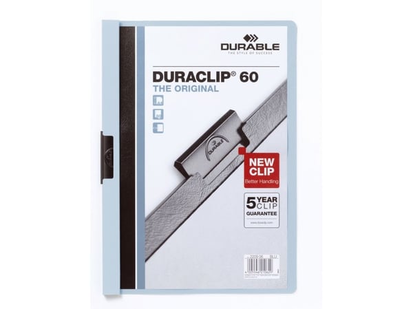 Durable D220906, Blå, PVC, A4, 219 mm, 310 mm