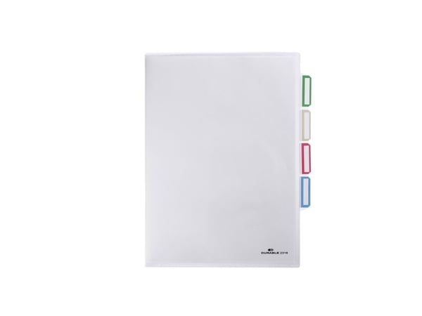 Durable 231619, Vanlig mapp, Transparent, 1 styck