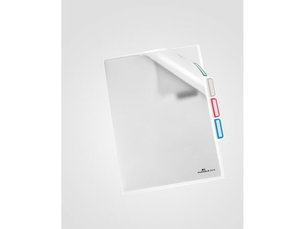 Durable 231619, Vanlig mapp, Transparent, 1 styck