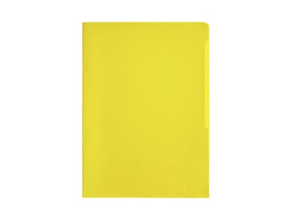 Plastomslag Durable A4 gul PP 0,10 mm - (100 stk.)