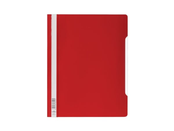 Durable CLEAR VIEW FOLDER 2570 A4, Röd