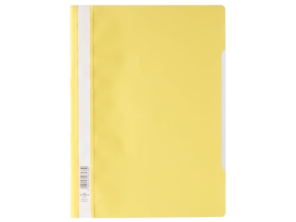 Kestävä CLEAR VIEW FOLDER - ECONOMY 2573 A4, Gul
