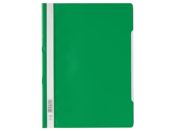 Slitesterk CLEAR VIEW FOLDER – ECONOMY 2573 A4, Grønn