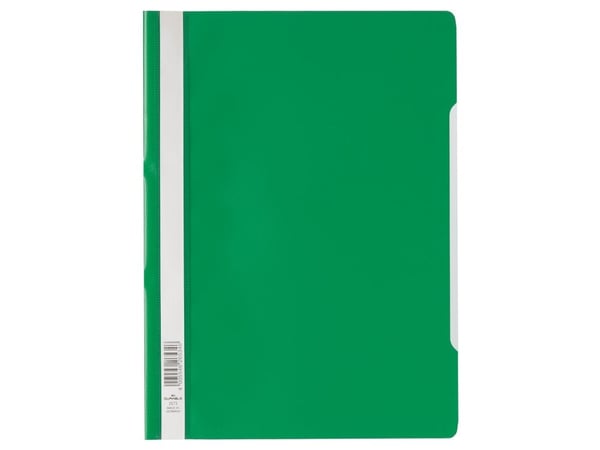 Slitesterk CLEAR VIEW FOLDER – ECONOMY 2573 A4, Grønn