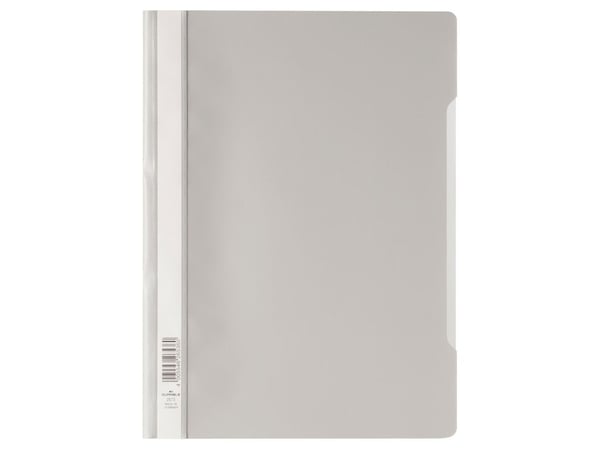 Durable Clear View Folder Economy A4 Grey, Grå, Polypropylen (PP), A4, 225 mm, 309 mm