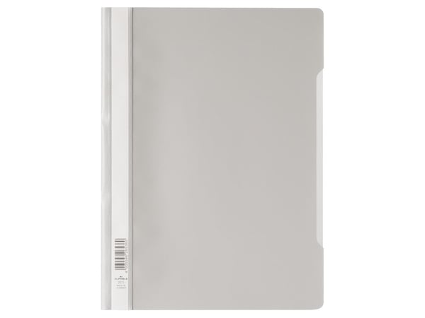 Durable Clear View Folder Economy A4 Grey, Grå, Polypropylen (PP), A4, 225 mm, 309 mm