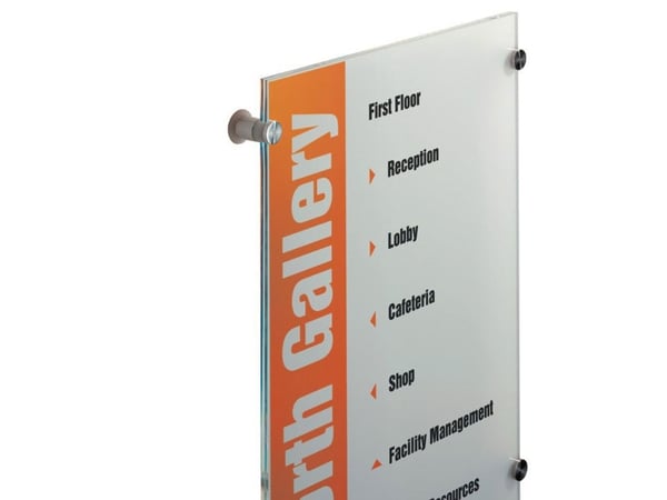 Durable Crystal Sign, A3, Läpinäkyvä, 297 mm, 420 mm