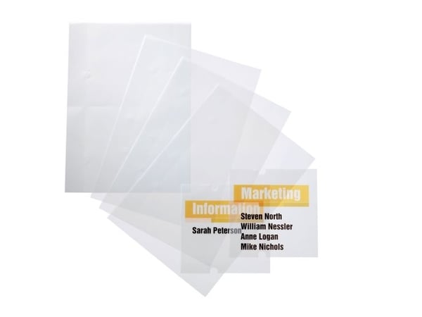 Durable CRYSTAL SIGN indstik 148x105 mm (A6) - (10 stk.)