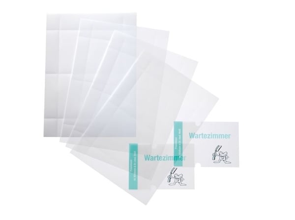 Durable CRYSTAL SIGN indstik 148x105 mm (A6) - (10 stk.)