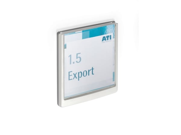 Durable 4862-02, Skiltholder, Hvit 149x148,5mm