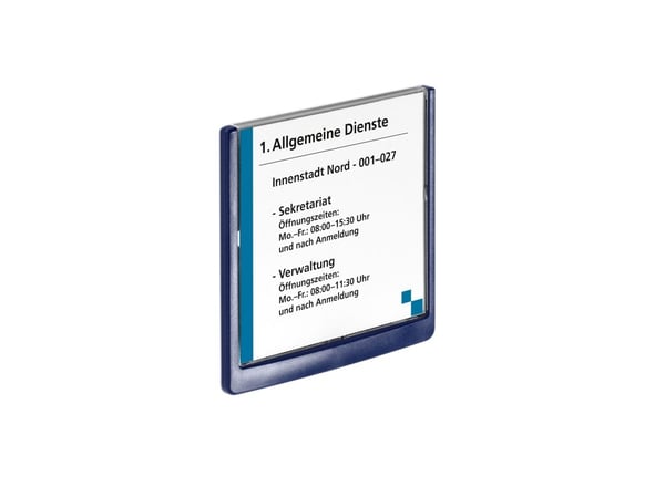 Durable Click Sing 149x148.5 mm, Blå, 148,5 mm, 149 mm