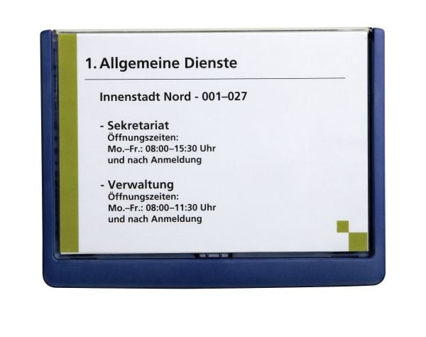 Durable CLICK SIGN 210 X 148 5 MM