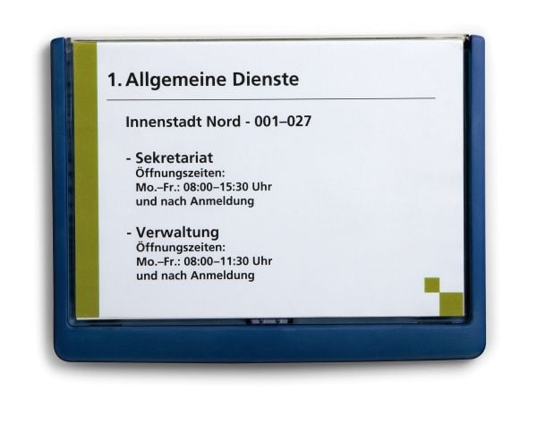 Durable CLICK SIGN 210 X 148 5 MM
