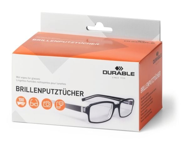 Durable 585302, Laatikko, Valkoinen, 100 kpl