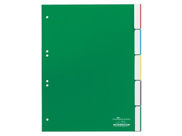 Slitesterk Register A4 hoch, 5-tlg., 21,5 cm, 29,7 cm
