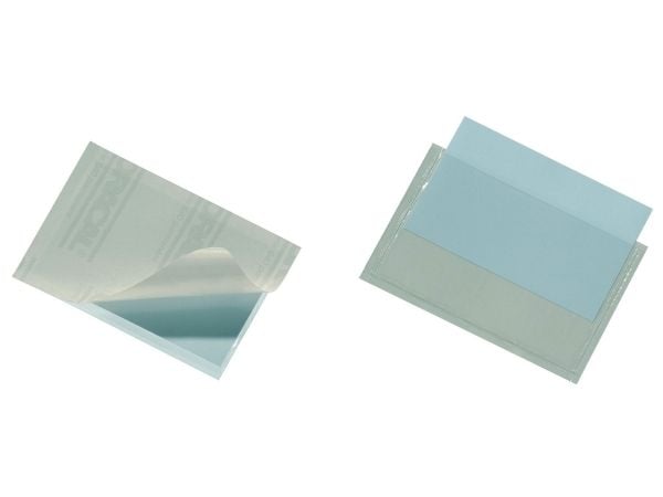 Durable 8093-19, Läpinäkyvä, 90 mm, 57 mm, 10 kpl