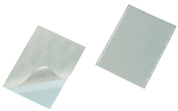 Durable Pocketfix, 150 x 210 mm (A5), Läpinäkyvä, Yläreuna