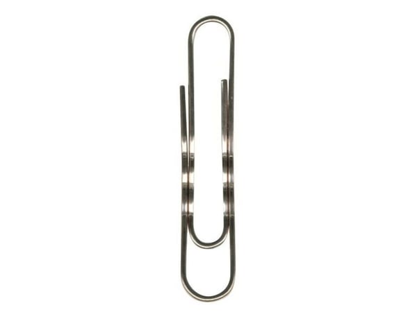 Clips Slitesterk 77 mm kobberfarvet - (100 stk.)