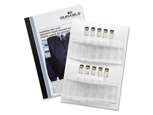 Durable 869819, Transparent, 10 styck