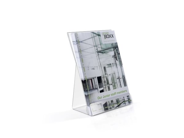 Brochureholder A5 bordmodel - (2 stk.)