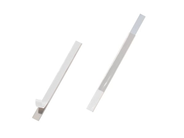 Durable Labelfix 15 x 200 mm, Hvit, Gult, Rektangel, 15 mm, 13,5 mm, 10 stykker