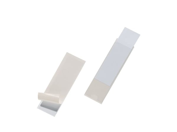 Durable Pocketfix, Gjennomsiktig, Rektangel, PVC, 100 mm, 30 mm, 10 stykker
