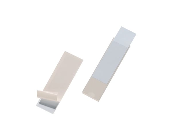 Durable Pocketfix, Gjennomsiktig, Rektangel, PVC, 100 mm, 30 mm, 10 stykker