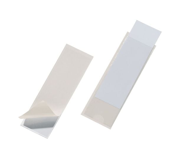 Durable 8074-19, Gjennomsiktig, PVC, 40 mm, 125 mm, 10 stykker
