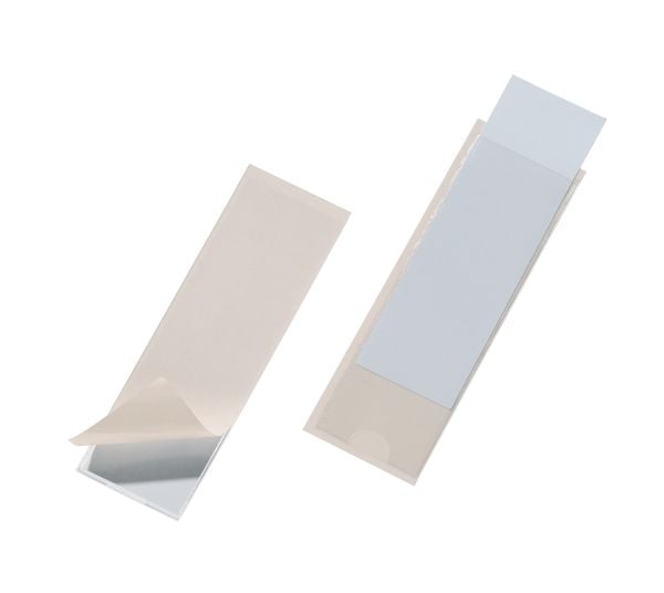 Durable 8074-19, Gjennomsiktig, PVC, 40 mm, 125 mm, 10 stykker