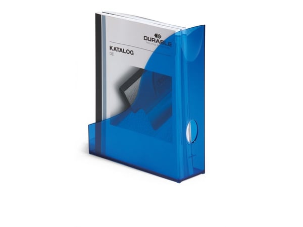 Durable BASIC, Sininen, Läpinäkyvä, A4, 73 mm, 24,1 cm, 306 mm, 1 kpl