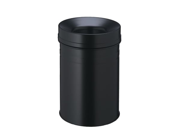 Papirkurv brandsikker Durable SAFE+ 15 sort